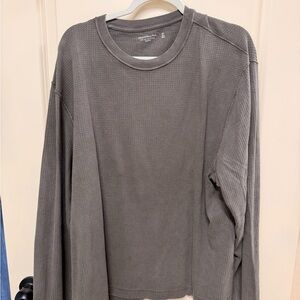 Abercrombie & Fitch Green Long Sleeve Tee